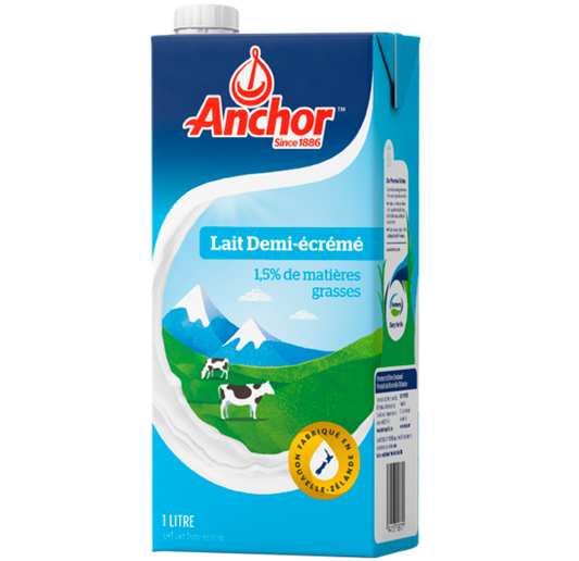 LAIT ANCHOR DEMI ECREME