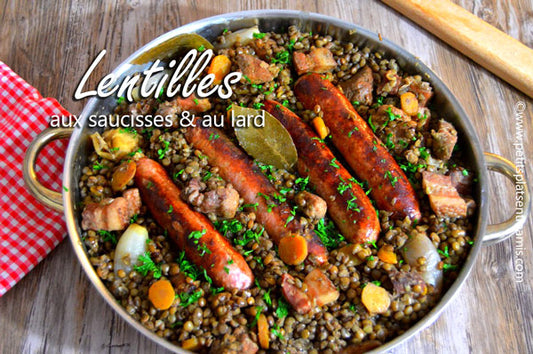 LENTILLES GARNIES - LE BROUSSARD - 480G